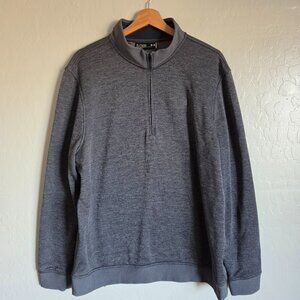 Under Armour Storm 1/4 Zip Golf Sweater Fleece Grey Size Men's XL Mock Neck